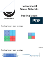 Convolutional Neural Networks: Pooling Layers