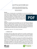 Artículo - Aprendizaje de TIC Por Parte Del Adulto Mayor