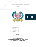 Makalah Makanan Tradisional Modifikasi