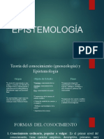 EPISTEMOLOGÍA