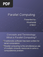 Parallel Computing