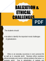 Chapter 11 Globalization & Ethical Challenges