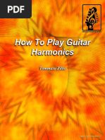 Guitar Harmonics