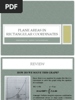 Plane Areas in Rectangular Coordinates: Prepared By: Keren Tangarorang