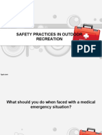 Safety Practices in Outdoor Recreation