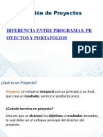 2 - 2 - Diferencia Entre Proyecto - Portafolio - Programas - Enviar