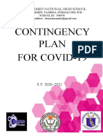 Dona Carmen Nhs Contingency Plan for Covid