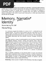 Download Nicola King Memory Narrative Identity by Olga Gorbunova SN52477216 doc pdf