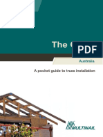 A pocket guide to truss installation