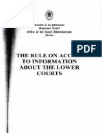 Lower Courts Foi Manual