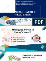 Part 2 Managing Stress in Today's World