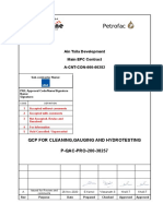 P-QAC-PRO-200-38257 QCP For Cleaning, Gauging and Hydrotesting