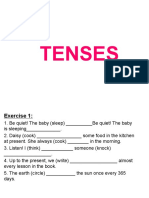 TENSES Exercise