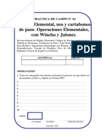 Práctica de campo topografía