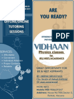 Vidhaan Vidhaan Vidhaan: Strengthen Your Strengthen Your Physics With Physics With