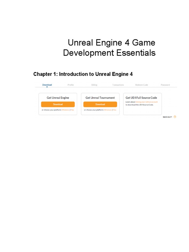 Unreal Engine 4 Development Essentials | PDF | Games & Activities ...