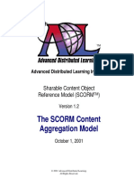 The SCORM Content Aggregation Model