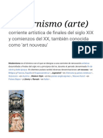 Modernismo (arte) - Wikipedia, la enciclopedia libre
