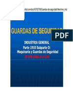 Guardas de Seguridad OSHA 1910. 211-219