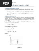 Stress Analysis of Complex Loads - Draft 3