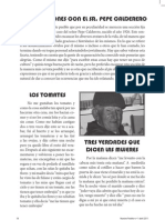 Conversaciones Con El Sr. Pepe Calderero: 18 Nuestro Pueblo-N.º 1-Abril 2011