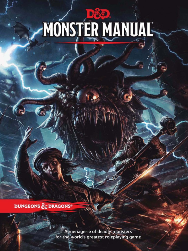 Monster Manual | PDF | Dungeons & Dragons | Gary Gygax Games
