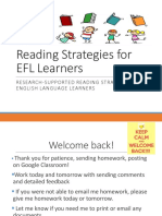 Reading Strategies For Efl Learners