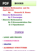 Books: Discrete Mathematics and Its Applications by Kenneth H. Rosen