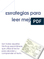 Estrategias para Leer y Compreder Mejor