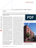 Feature: Small But Tenacious: South Africa's Health Biotech Sector