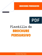 Plantilla Brochure Persuasivo