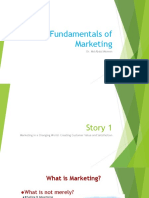 Revised - Fundamentals of Marketing - Class