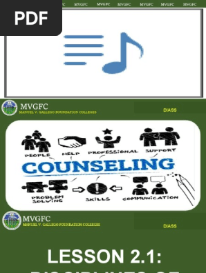 Lesson 2 Counseling Diass Pdf Psychotherapy School Counselor