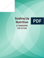Scaling Up Nutrition: A Framework For Action