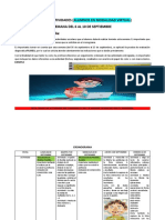 Banco de Actividades para Virtuales Del 6 Al 10 de Septiembre