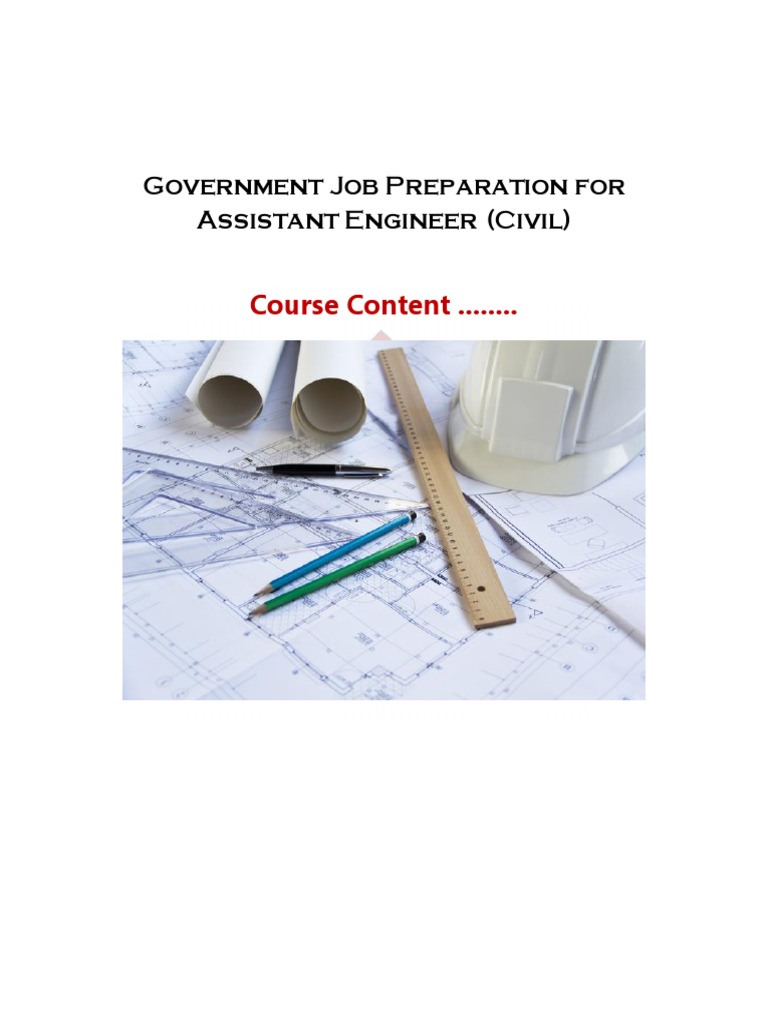 Assistant Engineer Civil Exam Prep | PDF | Beam (Structure) | Soil ...