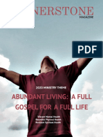 Cornerst One: Abundant Living: A Full Gospel For A Full Life