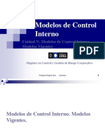 Modelos de Control Interno Magister U Central. Auditoria Interna 4