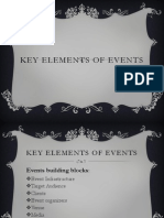 Key Elements of Events