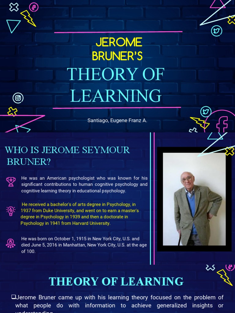 The Theory of Learning-Jerome Bruner | PDF | Psychology | Learning