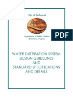 Waterdistributionguidelines Specifications