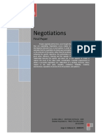 Negotiations - Final Paper 