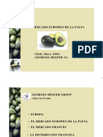 Mercado Europeo de Aguacate Hass