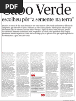 Cabo Verde - artigo Público por Maria João Lopes