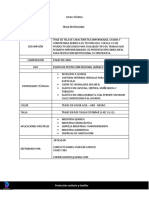 Ficha Técnica Traje Reutilizable