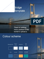 Bridge Template: There Is Nothing More Useless in The World To Upload A Stupid PPT To Get A PDF Un Return On Scribd