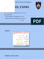 Áreas y volúmenes del cono - IEP Miguel Ángel Buonarroti