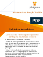 Avaliação Da Fisioterapia No Paciente Cardiopata Na Atenção Terciária Aula 1