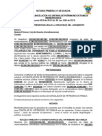 Modelo Solicitud Cancelacion - Patrimonio - de - Familia Notaria 1soacha