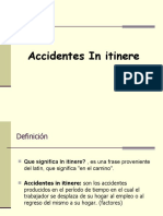 Accidentes in Itinere